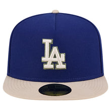 Load image into Gallery viewer, 59Fifty Canvas A-Frame Los Angeles Dodgers 40th Anniversary 2-Tone - Grey UV
