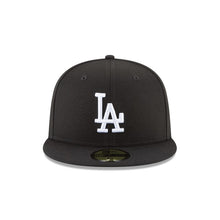 Load image into Gallery viewer, 59Fifty Los Angeles Dodgers MLB Basic Black/White - Grey UV
