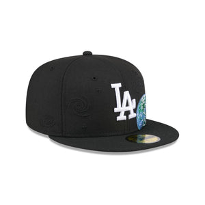 59Fifty Los Angeles Dodgers Global Fitted Hat Black - Gray UV