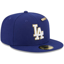 Load image into Gallery viewer, 59Fifty Los Angeles Dodgers Royal 2025 59FIFTY Day Fitted Hat - Gold UV
