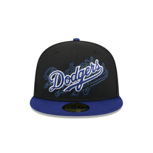 Load image into Gallery viewer, 59Fifty Los Angeles Dodgers New Era Shadow Stitch Fitted Hat - Gray UV
