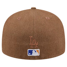 Load image into Gallery viewer, 59Fifty Los Angeles Dodgers New Era Logo Scribble Fitted Hat - Gray UV
