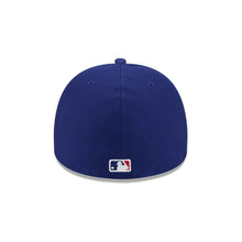 Load image into Gallery viewer, 59Fifty A-Frame Los Angeles Dodgers Royal Barbed Wire Pre Curved Fitted Hat - Gray UV
