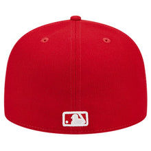 Load image into Gallery viewer, Men&#39;s New Era 59Fifty Los Angeles Dodgers 2020 World Series Scarlet/White Fitted - Gray UV
