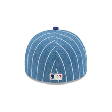 Load image into Gallery viewer, 59Fifty A-Frame Los Angeles Dodgers Blue Parallel Pre Curved Fitted Hat - Gray UV
