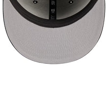 Load image into Gallery viewer, Men&#39;s New Era 59Fifty Los Angeles Dodgers 2020 World Series Black/White Fitted - Gray UV

