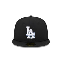 Load image into Gallery viewer, 59Fifty Los Angeles Dodgers Raceway 50th Anniversary Fitted Hat - Gray UV
