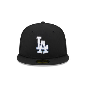 59Fifty Los Angeles Dodgers Raceway 50th Anniversary Fitted Hat - Gray UV