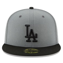 Load image into Gallery viewer, 59Fifty Los Angeles Dodgers 2024 World Series Patch  2-Tone - Gray UV
