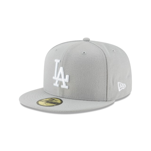 59Fifty Los Angeles Dodgers MLB Basic Light Gray - Gray UV