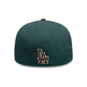 59Fifty New Era Los Angeles Dodgers MLB City Element Guatemala Green/Brown Fitted Hat - Tan UV
