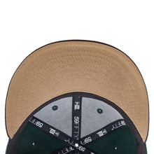 Load image into Gallery viewer, 59Fifty New Era Los Angeles Dodgers MLB City Element Guatemala Green/Brown Fitted Hat - Tan UV
