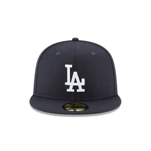 Load image into Gallery viewer, 59Fifty Los Angeles Dodgers MLB Basic Navy/White - Gray UV
