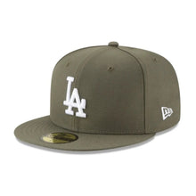 Load image into Gallery viewer, 59Fifty Los Angeles Dodgers 2024 World Series Patch Olive - Gray UV
