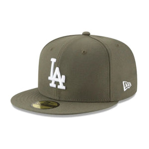 59Fifty Los Angeles Dodgers 2024 World Series Patch Olive - Gray UV