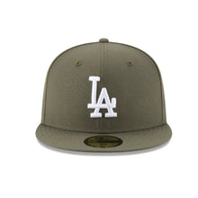 Load image into Gallery viewer, 59Fifty Los Angeles Dodgers 2024 World Series Patch Olive - Gray UV
