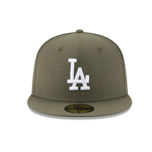 59Fifty Los Angeles Dodgers 2024 World Series Patch Olive - Gray UV