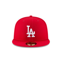 Load image into Gallery viewer, 59Fifty Los Angeles Dodgers MLB Basic Scarlet - Gray UV

