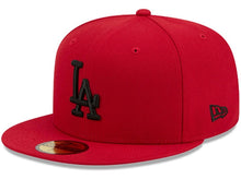 Load image into Gallery viewer, 59Fifty New Era Los Angeles Dodgers Scarlet Red - Grey UV
