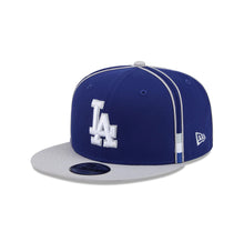Load image into Gallery viewer, 9Fifty New Era Snapback Los Angeles Dodgers Soutache  Blue/Grey - Green UV
