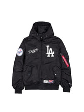 Load image into Gallery viewer, New Era X Alpha Industries X Los Angeles Dodgers L - 2B Bomber Jacket
