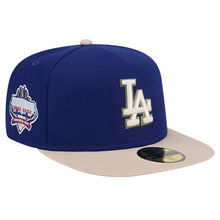 Load image into Gallery viewer, 59Fifty Canvas A-Frame Los Angeles Dodgers 40th Anniversary 2-Tone - Grey UV
