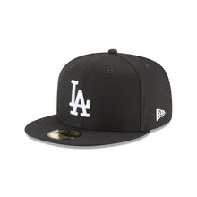 Load image into Gallery viewer, 59Fifty Los Angeles Dodgers MLB Basic Black/White - Grey UV
