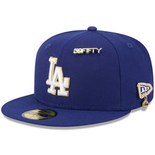 Load image into Gallery viewer, 59Fifty Los Angeles Dodgers Royal 2025 59FIFTY Day Fitted Hat - Gold UV

