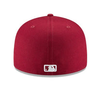 Load image into Gallery viewer, 59Fifty Los Angeles Dodgers 2024 World Series Patch Maroon - Gray UV
