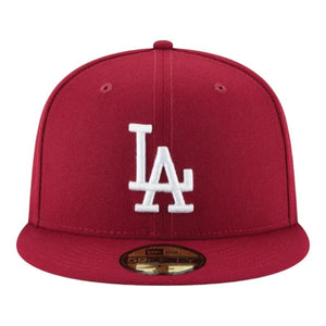 59Fifty Los Angeles Dodgers 2024 World Series Patch Maroon - Gray UV