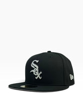 Load image into Gallery viewer, 59Fifty New Era Rhinestone Chicago White Sox Black - Grey UV
