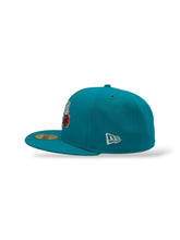 Load image into Gallery viewer, NBA [HWC] x New Era 59Fifty Charlotte Hornets OTC Teal - Grey UV
