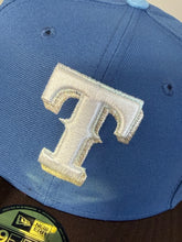 Load image into Gallery viewer, [SACA RANGERS] 59Fifty Texas Ranger 40th Anniversary 2T Indigo/Burnt Wood - Icy UV
