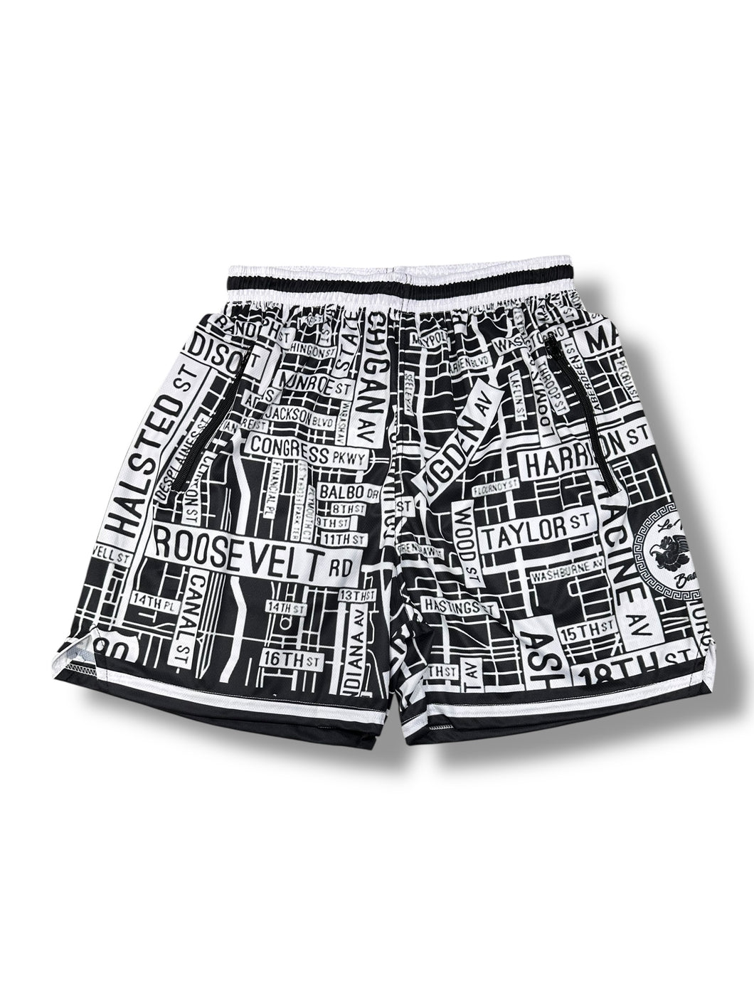[CHI CITY STREETS] Basketball Shorts by La Villita Basketball