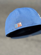 Load image into Gallery viewer, [Indigo Cubs 150th] 59Fifty Chicago Cubs 150th Anniversary Indigo Blue/Black  - Sky Blue UV
