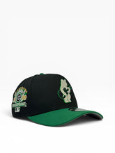 Load image into Gallery viewer, [KNOTT US]9Forty AF MLB Adjustable Snapback Chicago Cubs 2T Black/Kelly Green - Grey UV
