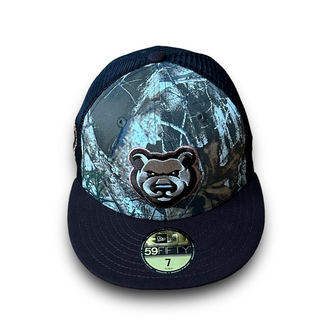 59Fifty MiLB Iowa Cubs 2-Tone Real Tree/Trucker Mesh/Burnt Wood - Grey UV