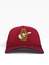 Load image into Gallery viewer, [STRANDED]9Forty AF MLB Adjustable Snapback Chicago Cubs 2T Pinot Red/Cardinal Red - Grey UV
