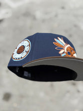 Load image into Gallery viewer, [El Hijo Del Pueblo v1.1] 59Fifty Guerrero Azteca 2-Tone Navy/Walnut - Grey UV
