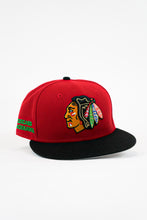 Load image into Gallery viewer, 59Fifty NHL Chicago Blackhawks &quot;HOME&quot; 2-Tone - Grey UV
