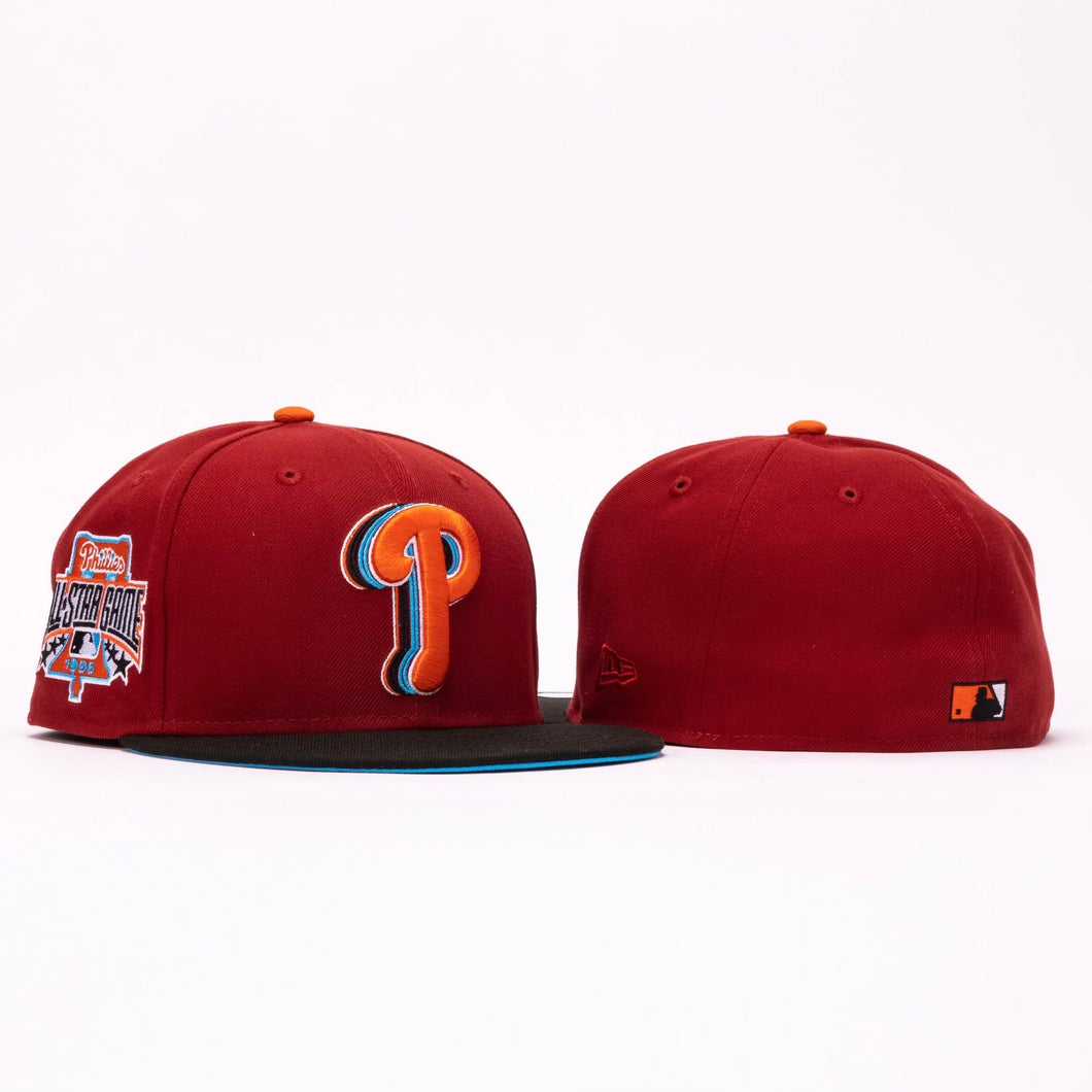 59Fifty Philadelphia Phillies 1996 ASG 2-Tone - Cardinal Blue UV by@215Shooter