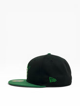 Load image into Gallery viewer, [KNOTT US CUBS] 59Fifty Chicago Cubs 2T Black/Kelly Green - Gray UV
