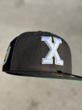 Load image into Gallery viewer, [TRUTH 2.0] 59Fifty Cuban X Giants Negro League 100th Anniversary Black/Black - Green UV
