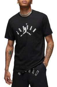 Men's Jordan Flight MVP Air Short Sleeve T-Shirt - Black [FB7365-010]