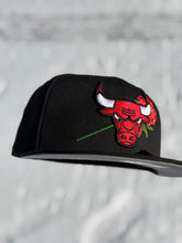 Load image into Gallery viewer, [BULLS ROSE V.1] 59Fifty Chicago Bulls "Rose" OTC Black - Grey UV
