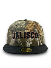 Load image into Gallery viewer, [Los Altos] 59Fifty Charros de Jalisco Jersey Front Liga Mexicana 2-Tone Real Tree/Black Camo - Grey UV by @SLG.FITTEDZ
