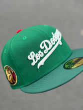 Load image into Gallery viewer, [LOCAL] 59Fifty Los Angeles Dodgers Script 2-Tone Kelly Green/Dk Green - Grey UV
