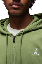 Load image into Gallery viewer, Men&#39;s Jordan Brooklyn Fleece Full-Zip Hoodie - Olive
