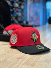 Load image into Gallery viewer, 59Fifty NHL Chicago Blackhawks &quot;Feathers&quot; 1991 ASG 2-Tone - Green UV
