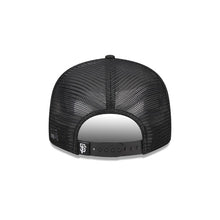 Load image into Gallery viewer, 9Fifty San Francisco Giants Trucker Snapback by New Era Black - Black UV
